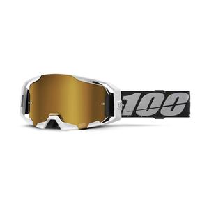 Naočale za motocross 100% ARmatic Rapidracer sa zlatnim pleksiglasom