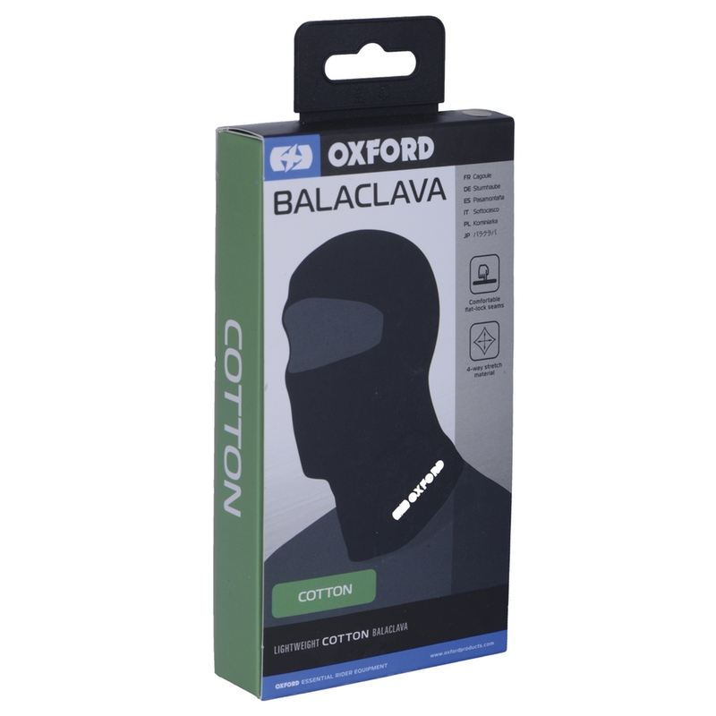 Kapuljača Oxford Balaclava crna