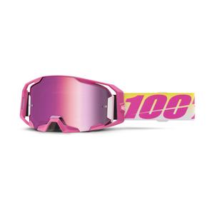 Naočale za motocross 100% ARmatic Sellars s ružičastim pleksiglasom