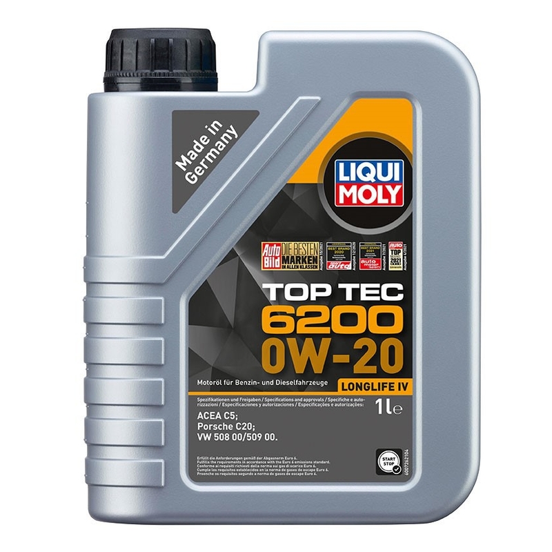 Sintetičko motorno ulje LIQUI MOLY Top Tec 6200 0W-20 1 l