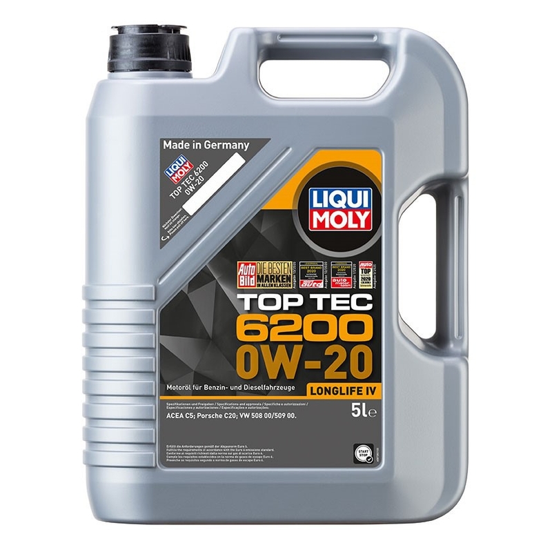 Sintetičko motorno ulje LIQUI MOLY Top Tec 6200 0W-20 5 l