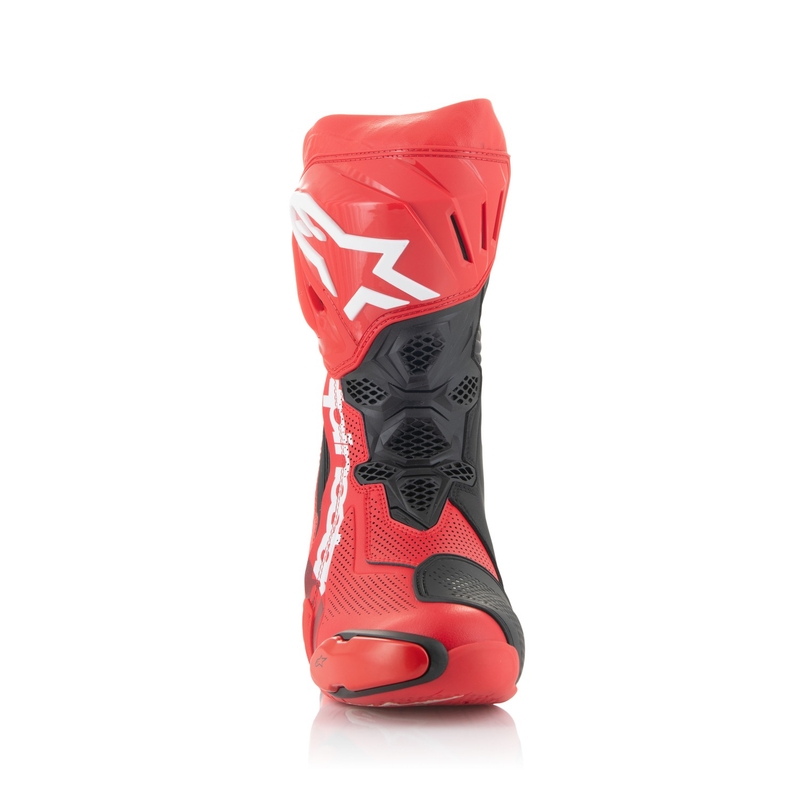 Alpinestars Supertech R Vented motociklističke čizme fluo crveno-crvene