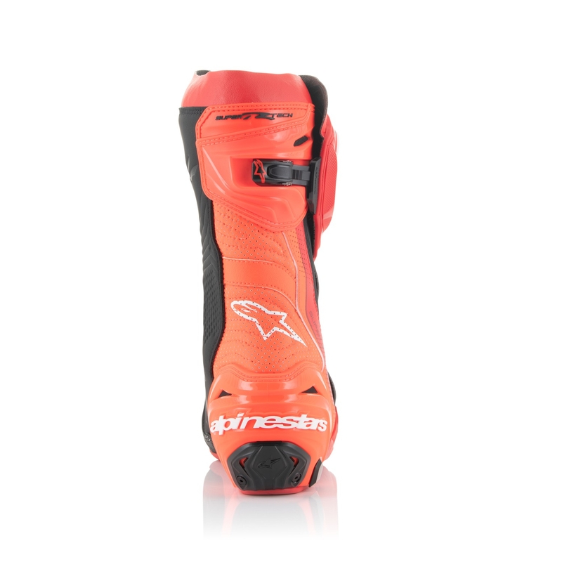 Alpinestars Supertech R Vented motociklističke čizme fluo crveno-crvene