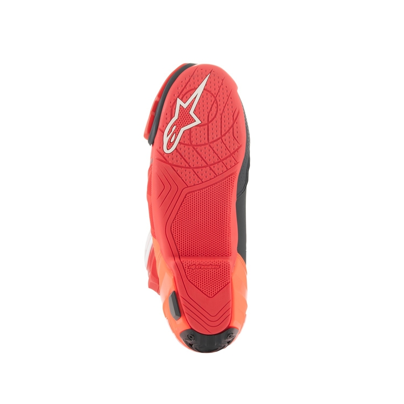 Alpinestars Supertech R Vented motociklističke čizme fluo crveno-crvene