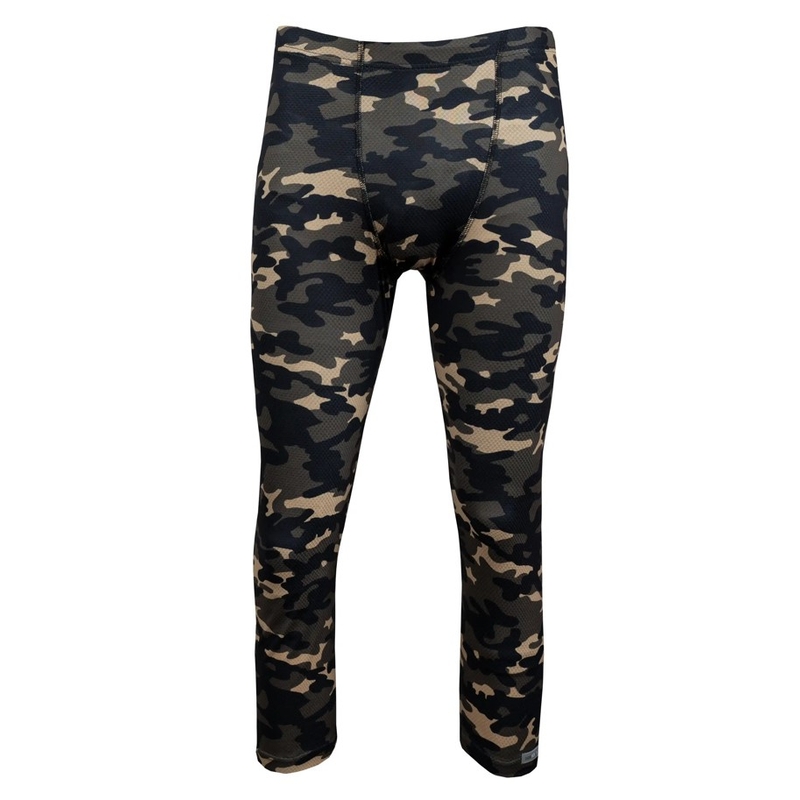 Termo rublje nanosilver® 3/4 camo maslinasto zelena
