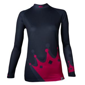 Ženska termo majica nanosilver® Princess tamno siva