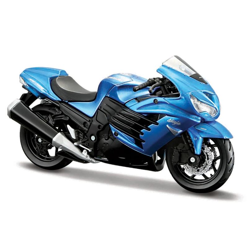 Maisto Kawasaki Ninja ZX-14R model motocikla plavi