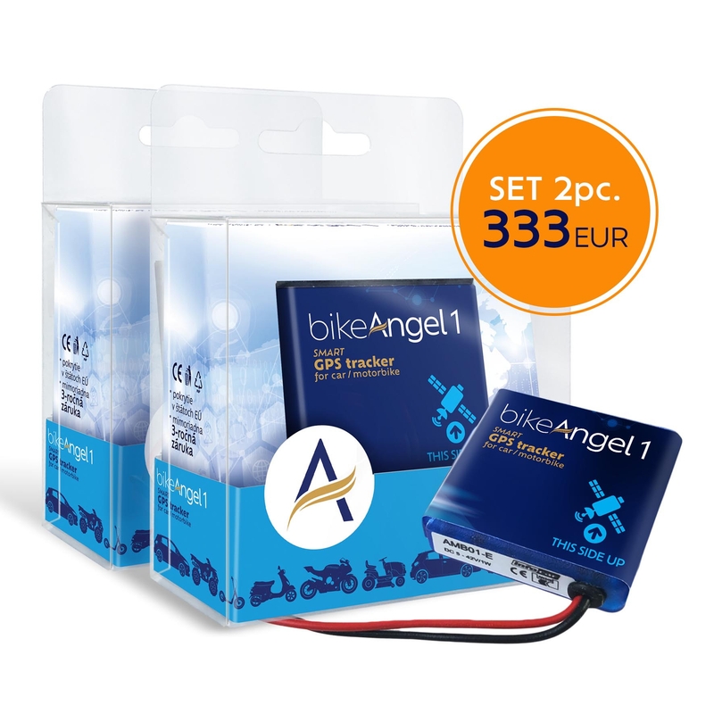 BikeAngel 1 EU set od 2 dijela za praćenje i nadzor motocikala