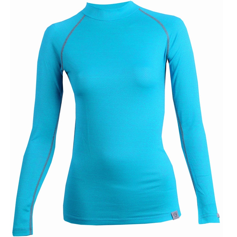 Ženska termo majica nanosilver® MERINO plava rasprodaja