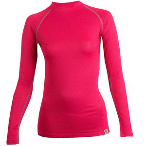 Ženska termo majica nanosilver® MERINO pink