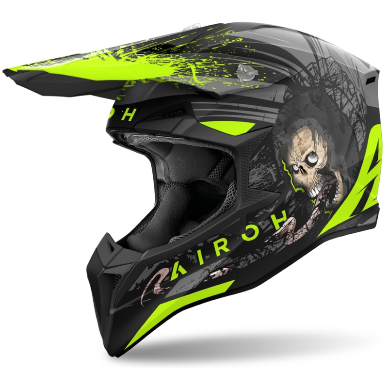 Airoh Wraaap Darkness motocross kaciga mat