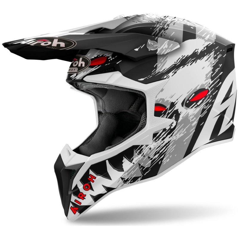 Airoh Wraaap Demon 2024 Motocross kaciga Matt