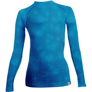 Ženska termo majica nanosilver® Plastic svijetlo plava
