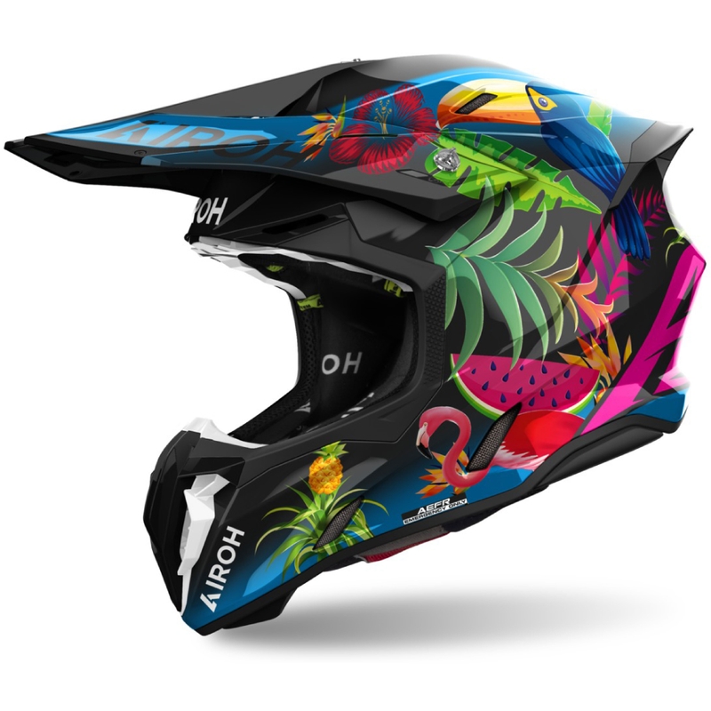 Motocross kaciga Airoh Twist 3 Amazonia sjajna