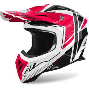 Airoh Aviator Ace 2 Engine 2024 Motocross kaciga Glossy Red