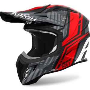 Motocross kaciga Airoh Aviator Ace 2 Stream 2024 mat crvena