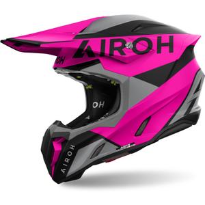 Motocross kaciga Airoh Twist 3 King 2024 mat roza