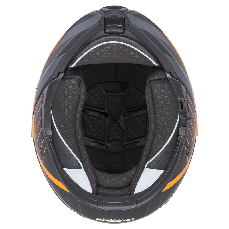 Motociklistička kaciga na preklop Cassida Modulo 2.1 Profile mat crno-sivo-narančasta