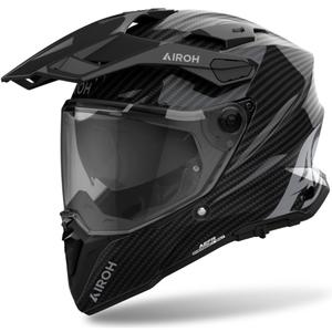 Enduro kaciga Airoh Commander 2 Carbon 2024 sjajna