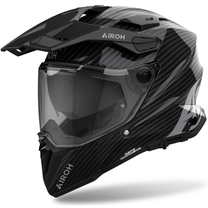 Airoh Commander 2 karbonska enduro kaciga crna