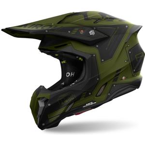 Motocross kaciga Airoh Twist 3 Military 2024 mat