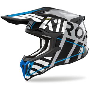Airoh Strycker Brave 2024 motocross kaciga sjajna plavo-siva rasprodaja