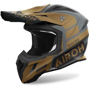 Airoh Aviator Ace 2 Sake 2024 mat zlatna kaciga za motocross