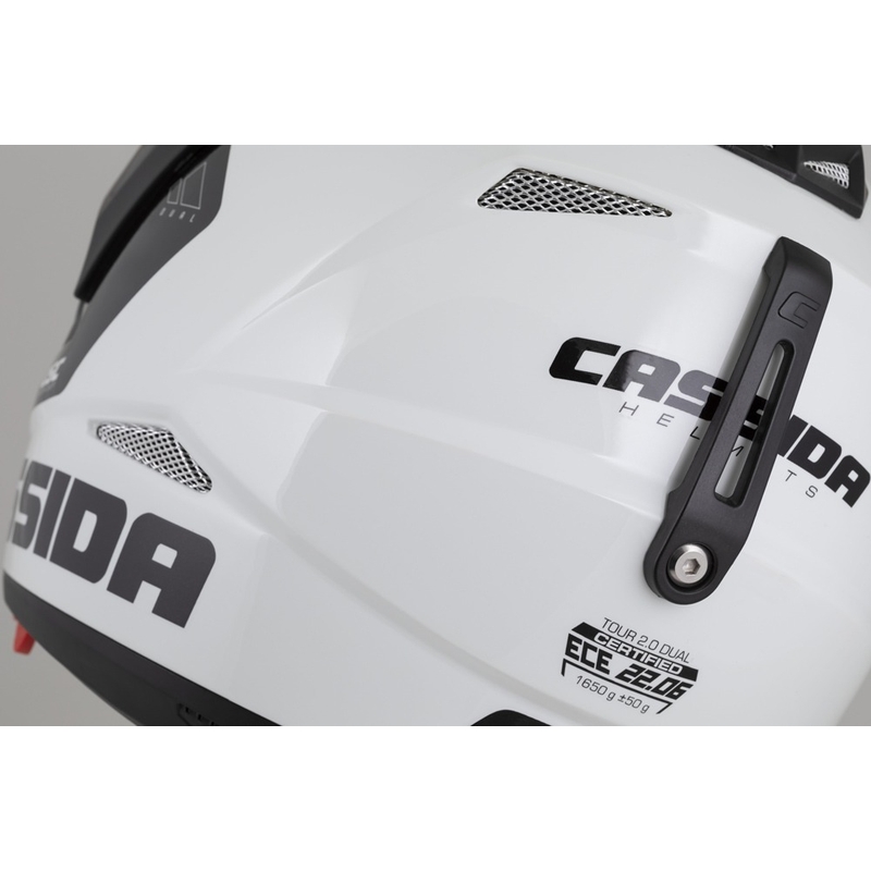 Enduro kaciga Cassida Tour 2.0 X-tra mat zeleno-sivo-crna s crnim mat vizirom