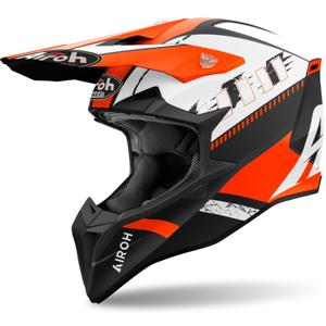 Airoh Wraaap Feel 2024 motocross kaciga mat narančasta