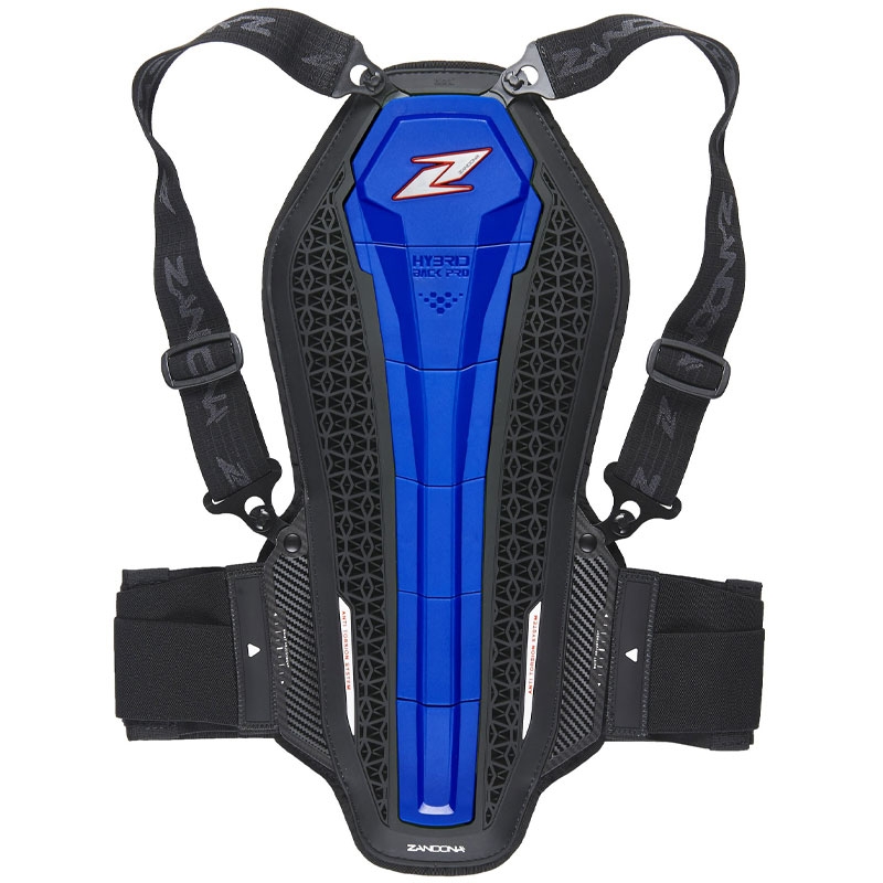 Štitnik za kralježnicu Zandona Hybrid Back Pro X6 plavi 158-167 cm