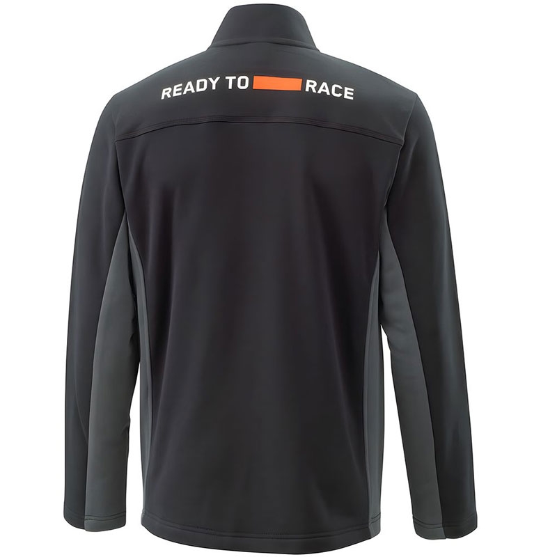 KTM Mechanic Zip crno-narančasta majica