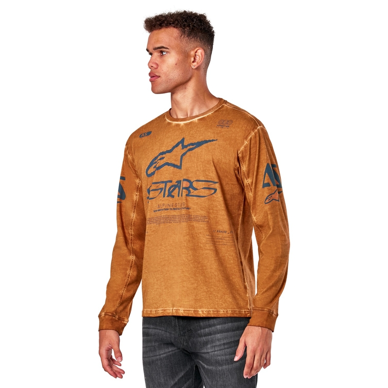Crvena pletena majica dugih rukava Alpinestars Nook