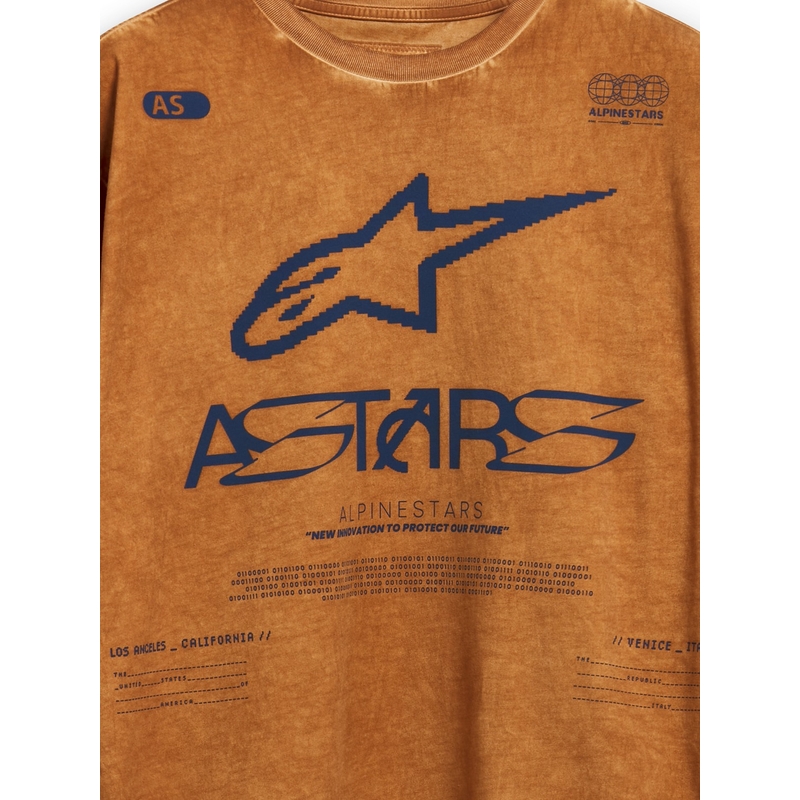 Crvena pletena majica dugih rukava Alpinestars Nook