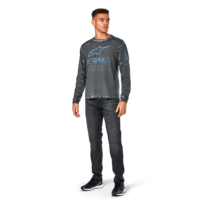 Alpinestars Nook Knit majica dugih rukava tamno siva