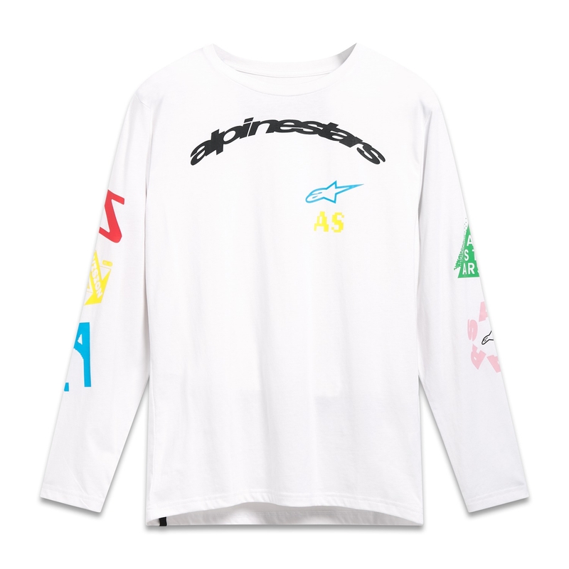 Alpinestars Brundo CSF Bijela majica dugih rukava