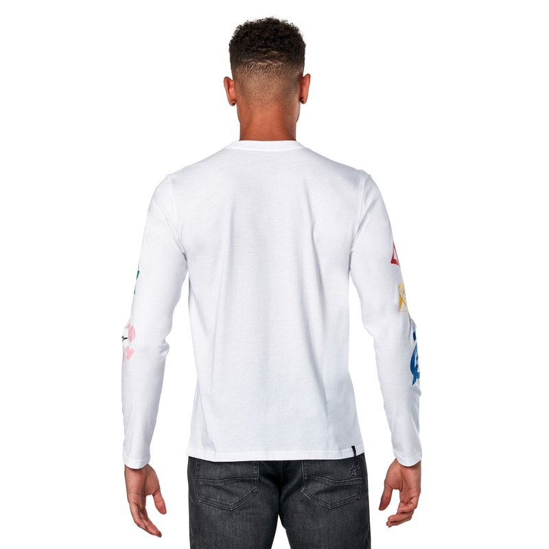 Alpinestars Brundo CSF Bijela majica dugih rukava