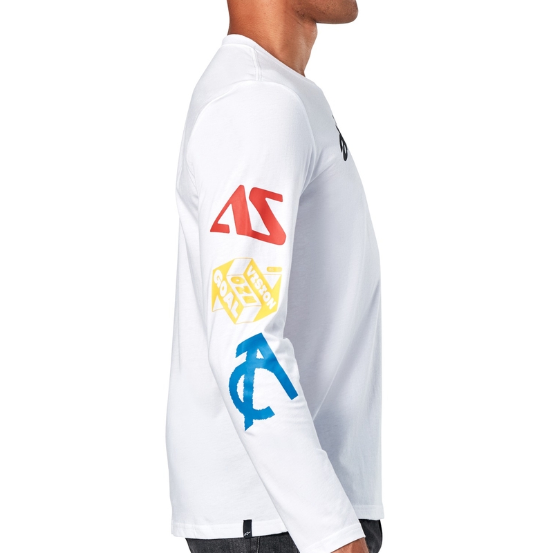 Alpinestars Brundo CSF Bijela majica dugih rukava