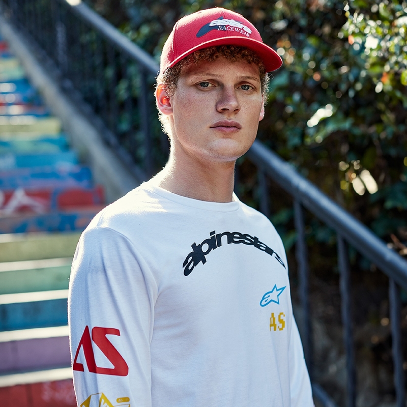Alpinestars Brundo CSF Bijela majica dugih rukava