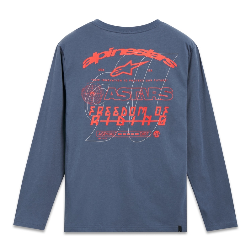 Plava majica dugih rukava Alpinestars Vitalus CSF