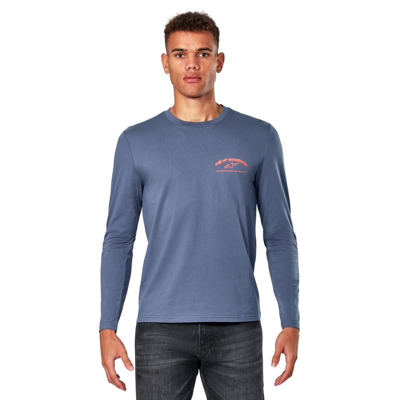 Plava majica dugih rukava Alpinestars Vitalus CSF