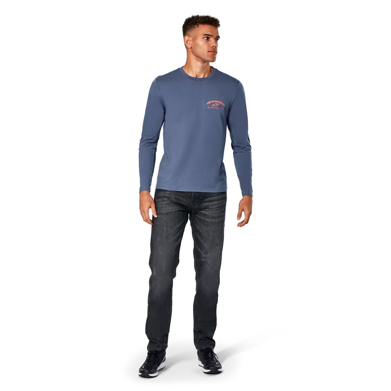 Plava majica dugih rukava Alpinestars Vitalus CSF