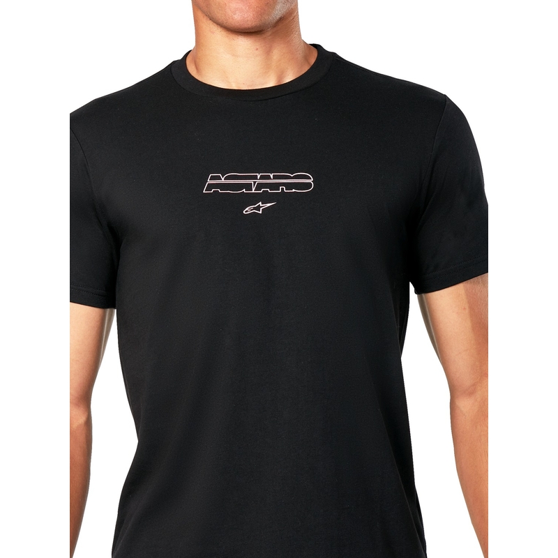 Crna majica kratkih rukava Alpinestars Bolt Type CSF