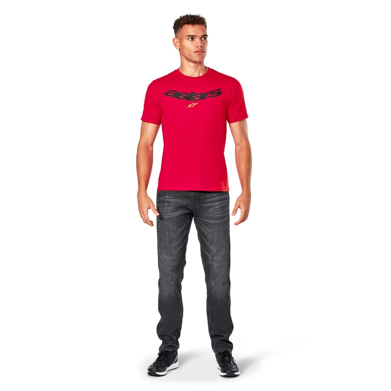 Alpinestars Elliptic CSF majica kratkih rukava crvena