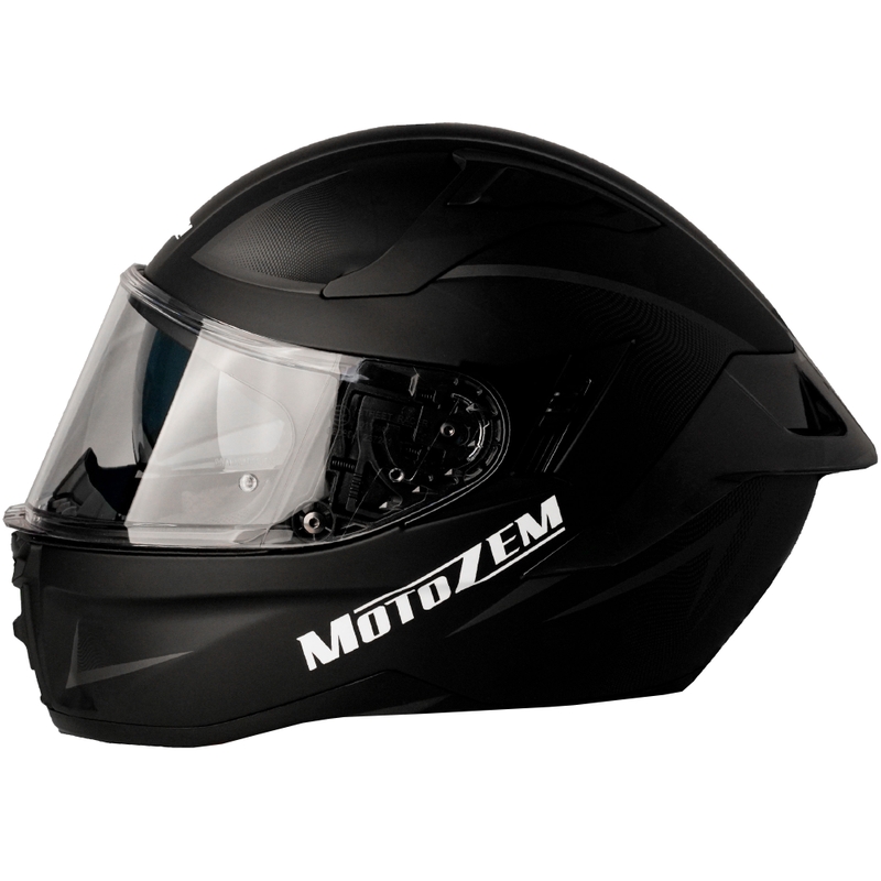 MotoZem Guardian integralna motociklistička kaciga mat crna