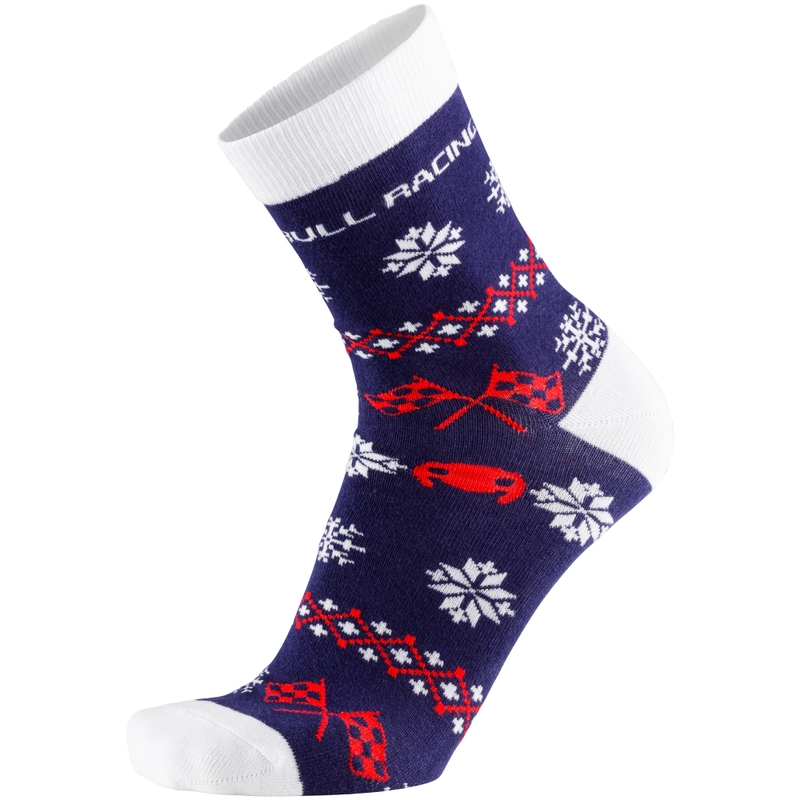 Oracle Red Bull Racing Socks - božićno izdanje plavo-bijelo-crveno