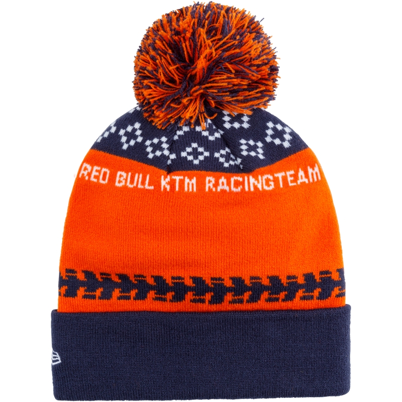 Red Bull KTM Winter Beanie plavo-narančasta kapa