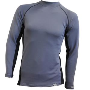 Muška termo majica nanosilver® Merino Stone sivo-crna