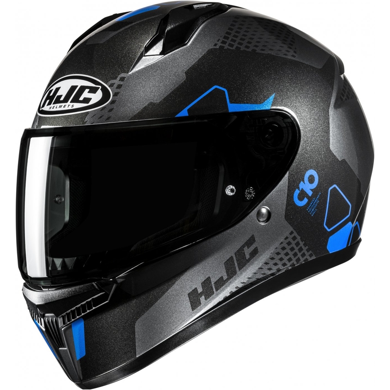 Integralna motociklistička kaciga HJC C10 Aspa MC2 crno-plavo-siva