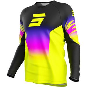 Dječji motocross dres Shot Draw X-Trem fluo žuti