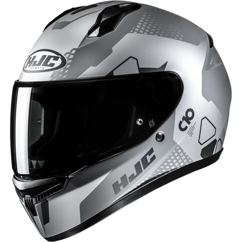 Integralna motociklistička kaciga HJC C10 Aspa MC5SF sivo-srebrno-crna
